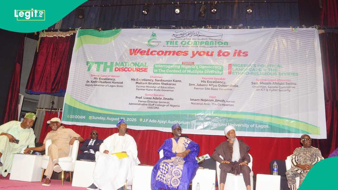 Lagos Deputy Governor Obafemi Hamzat, Adams Oshiomhole and Ibrahim Shekarau call on Nigerians to reject religious bigotry and ethnic discrimination.