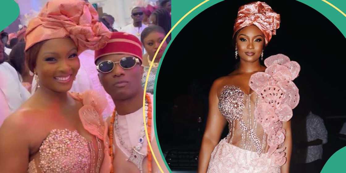 Osas Ighodaro attends Wizkid's mum's burial