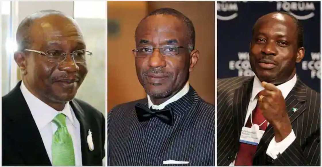 Yadda Naira ta kasance a hannun gwamnonin CBN Yadda Naira ta kasance a hannun gwamnonin CBN