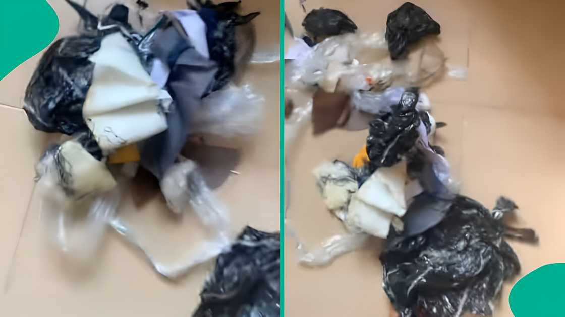 Pillow meant for newborn contains disstrangeturbing object