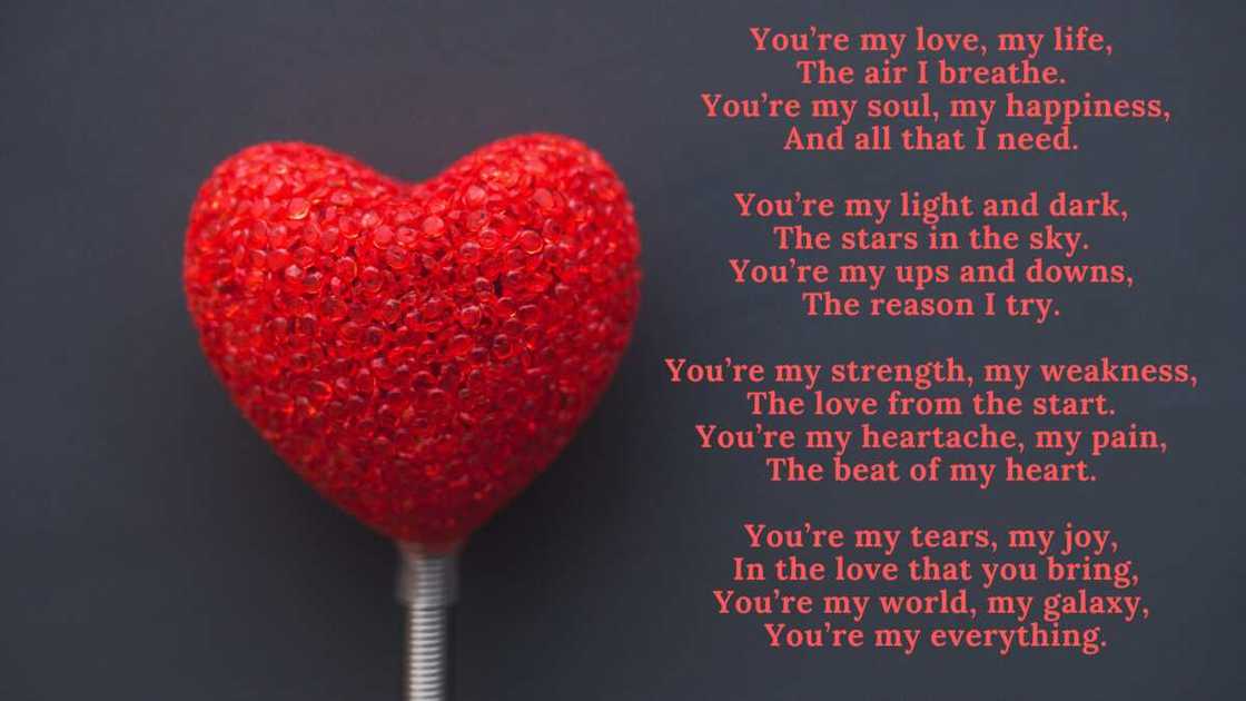 poem about love poem about love