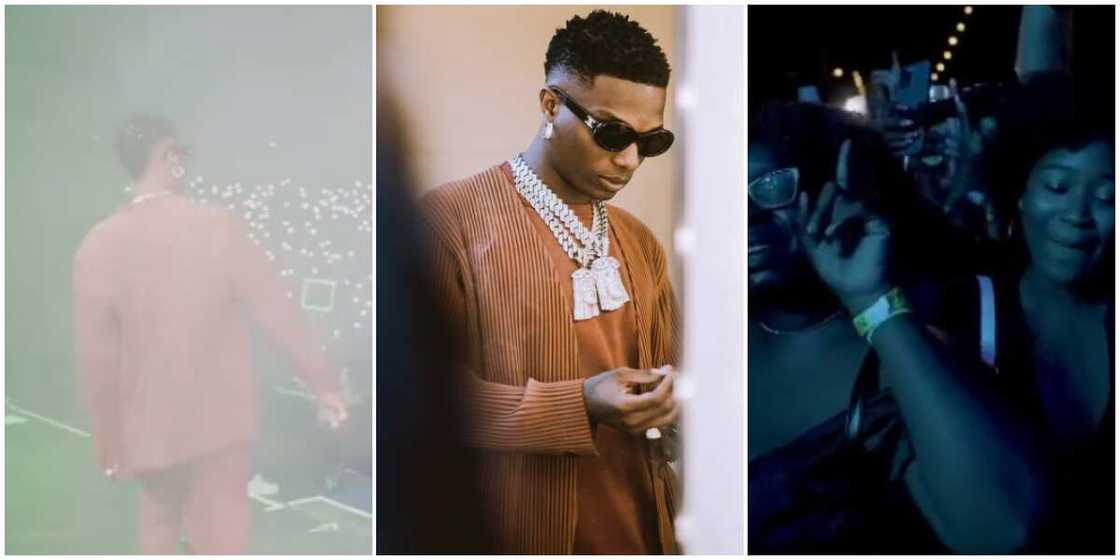 Wizkid makes fans go wild in New York Wizkid makes fans go wild in New York