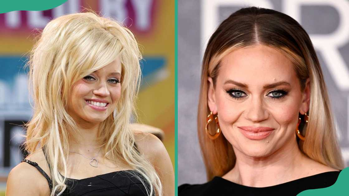 Kimberly Wyatt performs on ABC's Good Morning America (L). The singer attends The BRIT Awards 2025 (R) Kimberly Wyatt performs on ABC's Good Morning America (L). The singer attends The BRIT Awards 2025 (R)
