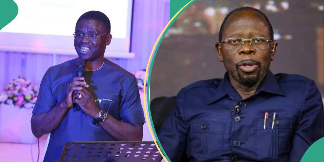 Philip Shaibu, Adams Oshiomhole Philip Shaibu, Adams Oshiomhole