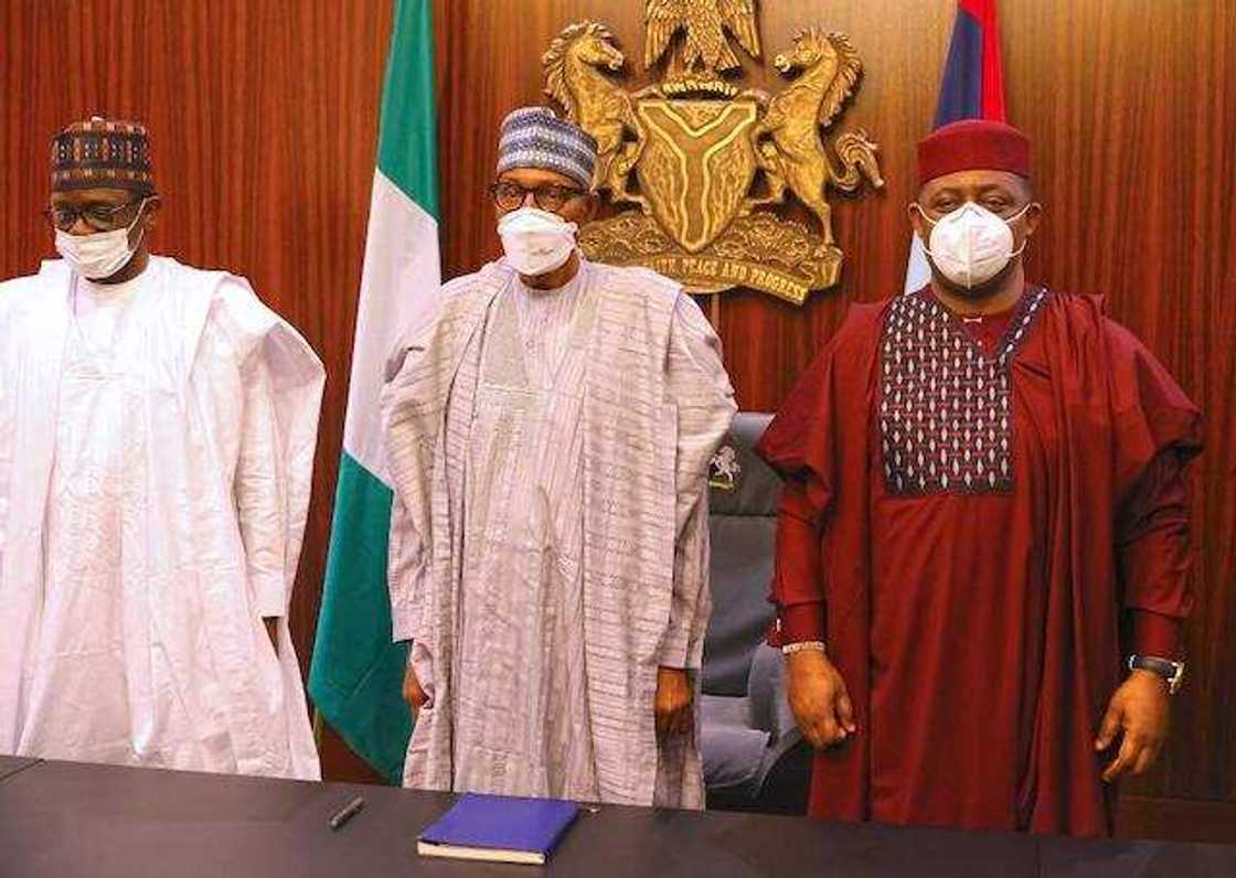 Femi Fani-Kayode, APC, President Muhammadu Buhari, Senator Abdullahi Adamu, Senators Femi Fani-Kayode, APC, President Muhammadu Buhari, Senator Abdullahi Adamu, Senators