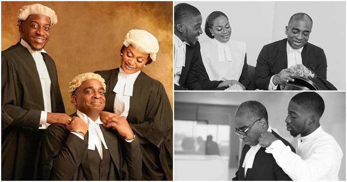 Family legacy: See late Obafemi Awolowo's grandson Segun, his wife and son who are all lawyers Family legacy: See late Obafemi Awolowo's grandson Segun, his wife and son who are all lawyers