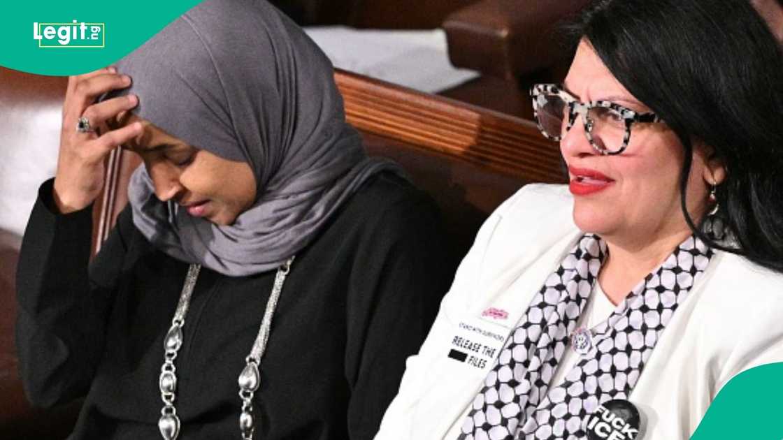 Donald Trump, Ilhan Omar da Barack Obama a Amurka Hoto: Getty Images