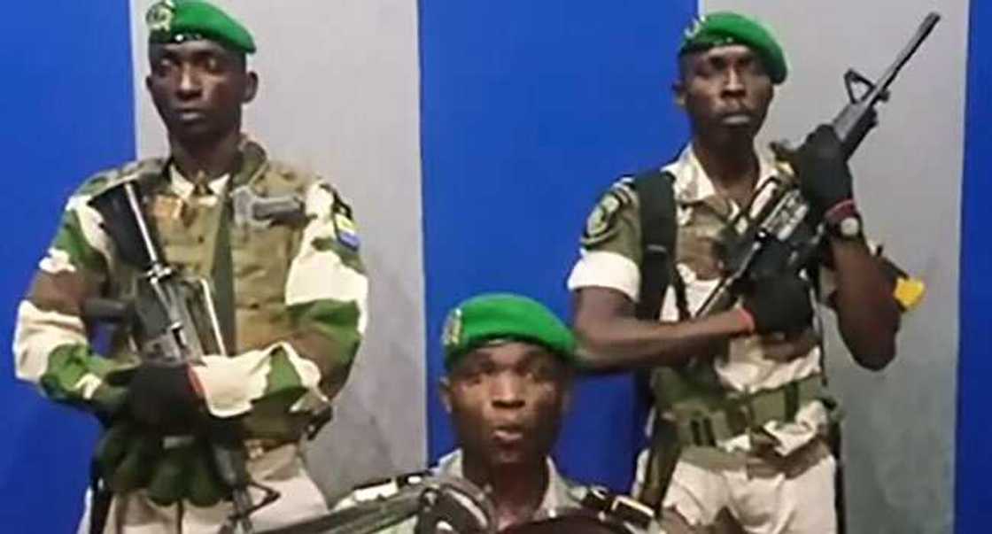 Military coup in Gabon/Gabon/Central Africa country Military coup in Gabon/Gabon/Central Africa country