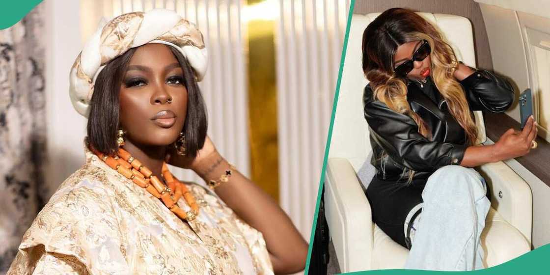 BBNaija Ka3na flaunts wealth. BBNaija Ka3na flaunts wealth.