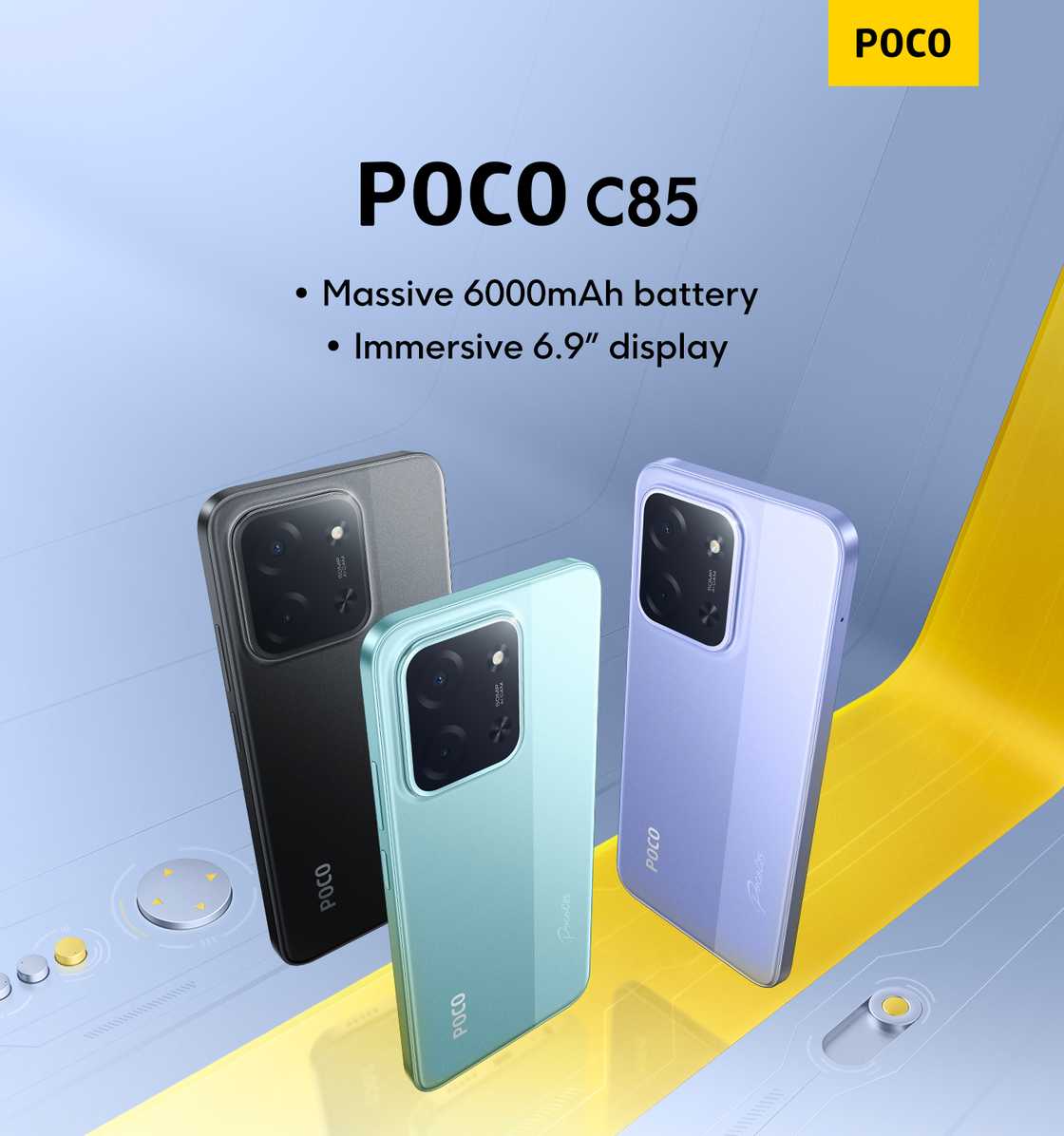 POCO Launches Two Power-Packed Smartphones in Nigeria: POCO M7 and POCO C85