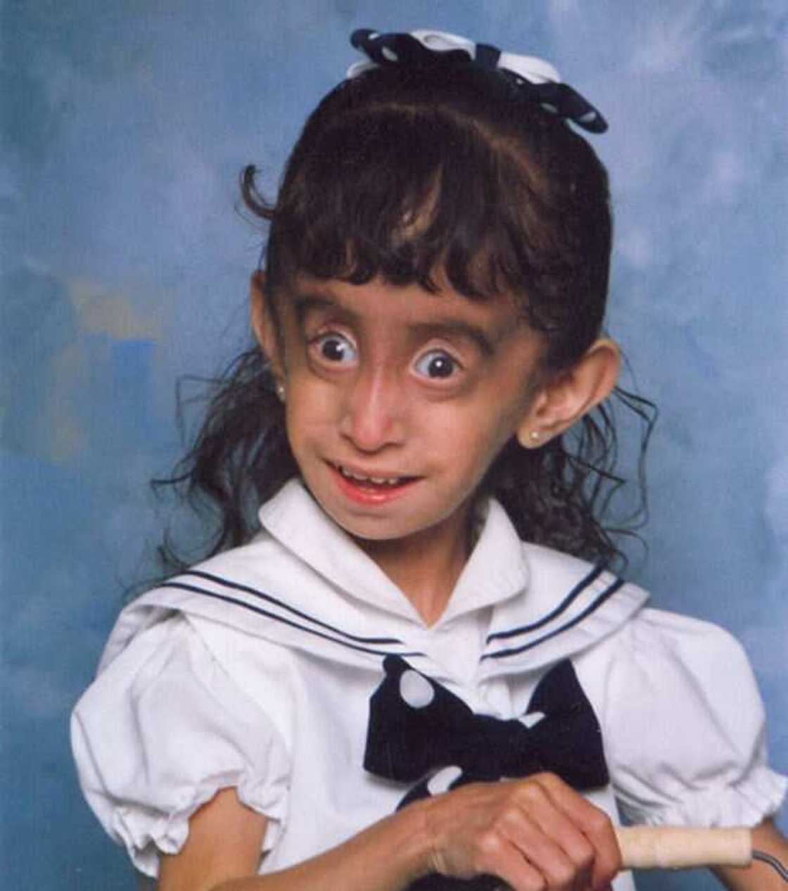 Lizzie in childhood Lizzie in childhood