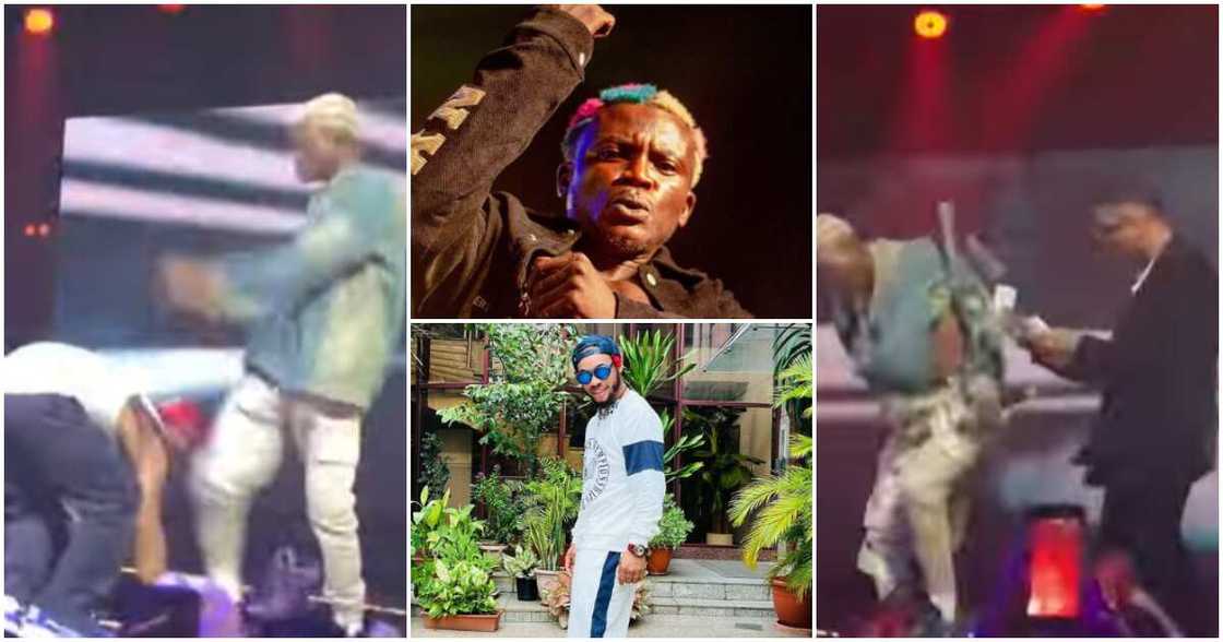 Photos of Portable, Wizkid and Poco Lee