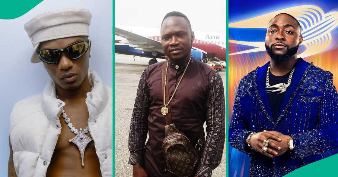 Yomi Sars poses with Wizkid, makes unclear post about Davido Yomi Sars poses with Wizkid, makes unclear post about Davido