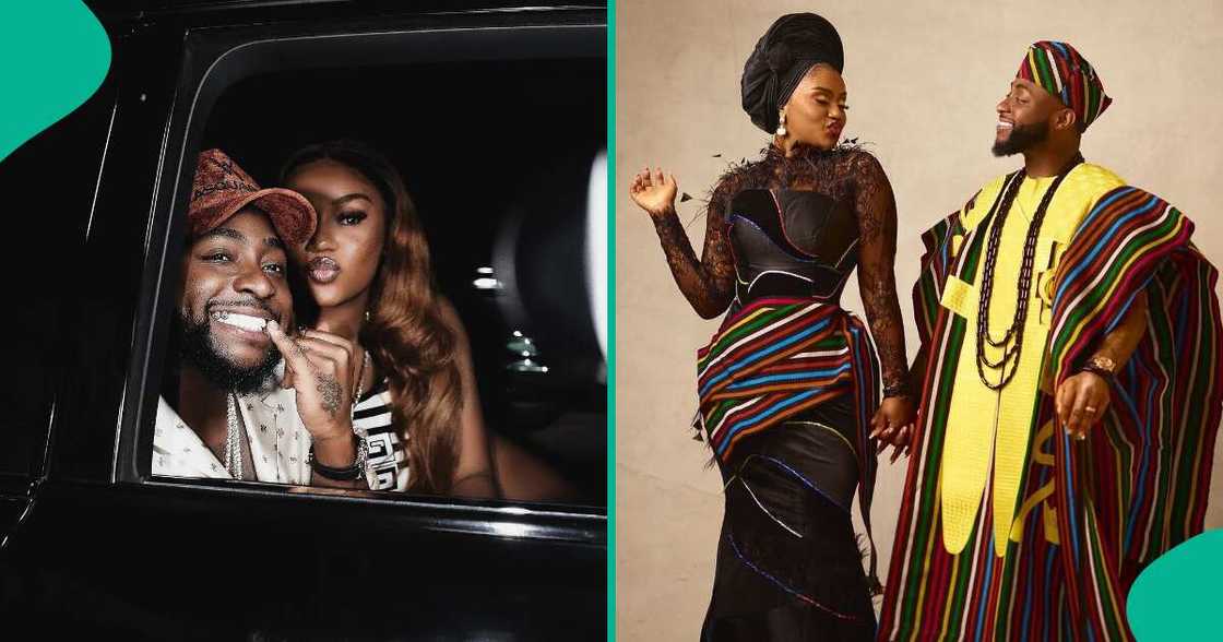 Chioma calls Davido her husband.