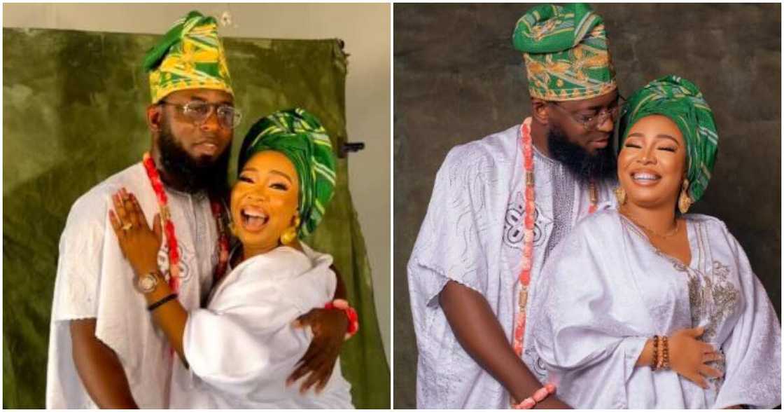 Actress Wasila Coded and her husband Actress Wasila Coded and her husband