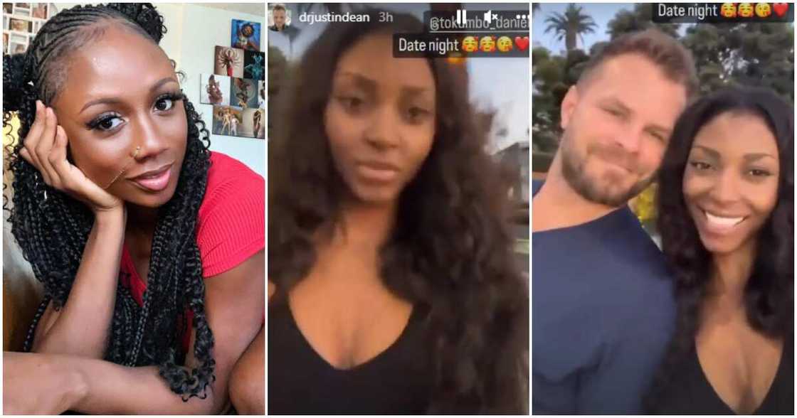 Korra Obidi's ex-husband Justin's new Nigerian girlfriend.