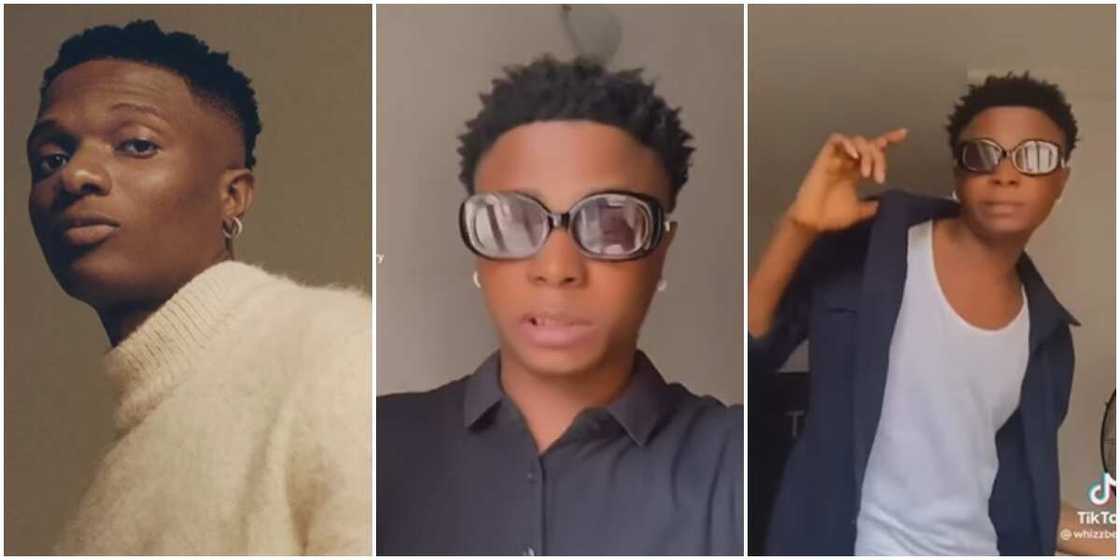 Wizkid's lookalike Wizkid's lookalike
