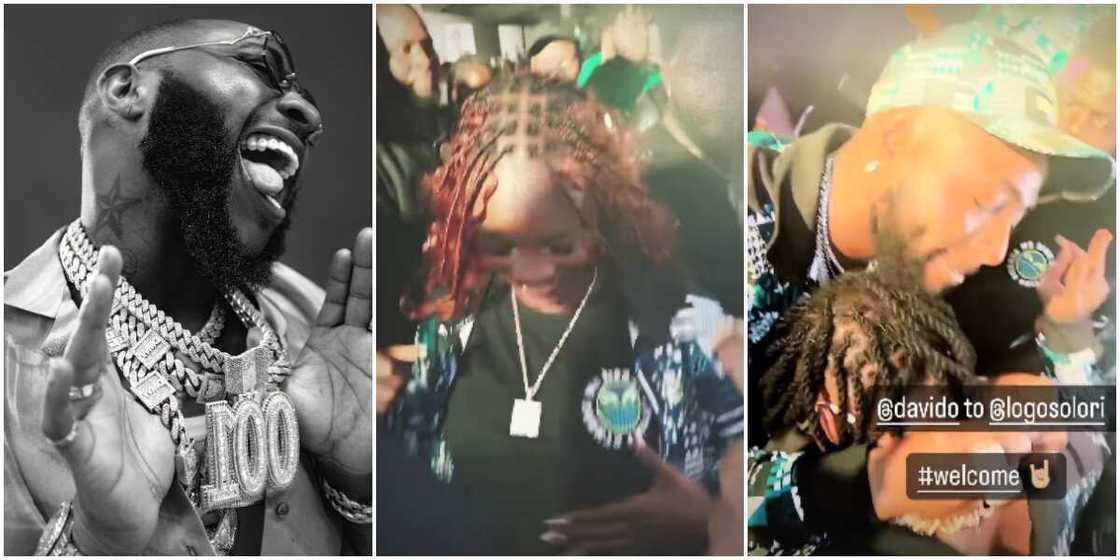 Davido welcomes new signees Davido welcomes new signees