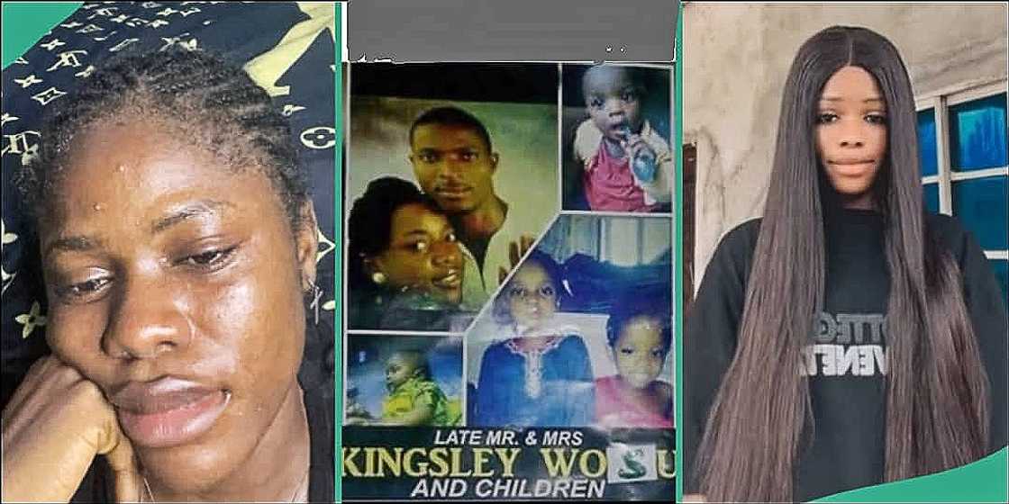 Lady who lost 6 family members in 2017 laments bitterly