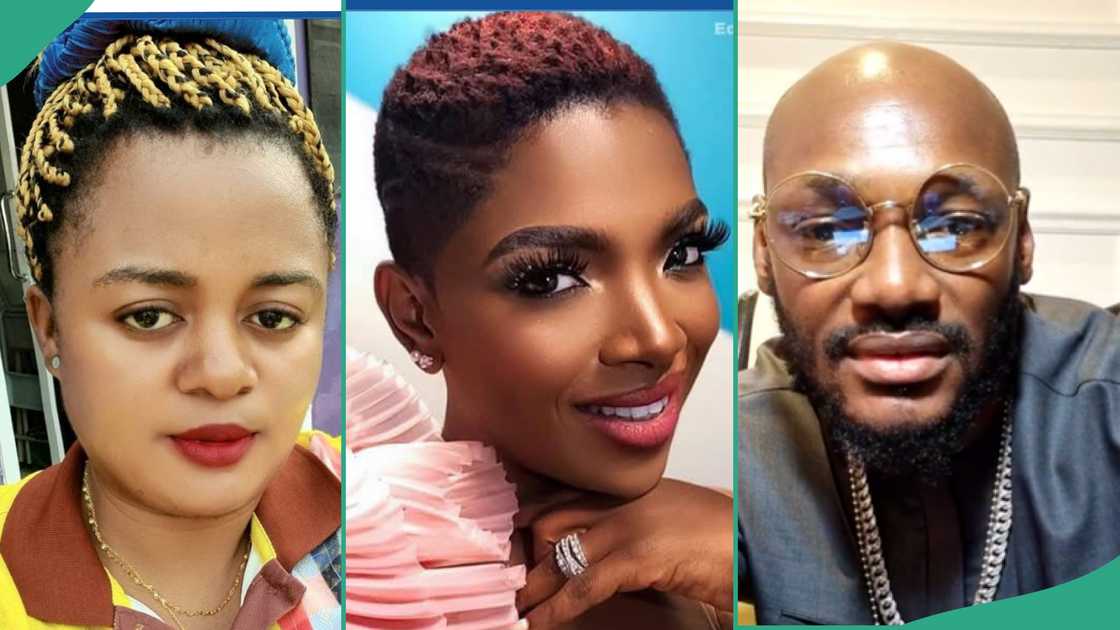 Lady expresses sadness over 2Baba and Annie's divorce. Lady expresses sadness over 2Baba and Annie's divorce.