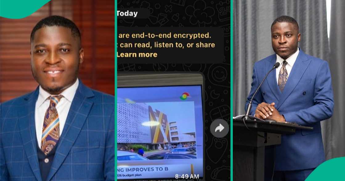 Man posts the message that he received from his lecturer. Man posts the message that he received from his lecturer.