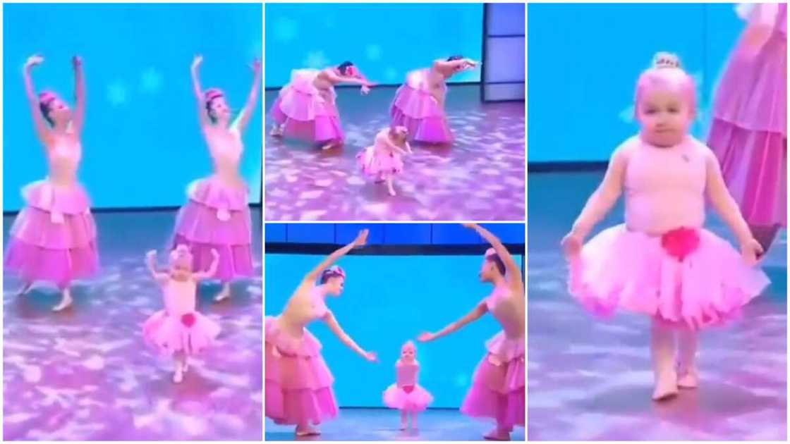 Kid shows off amazing dance performance during TV show Kid shows off amazing dance performance during TV show