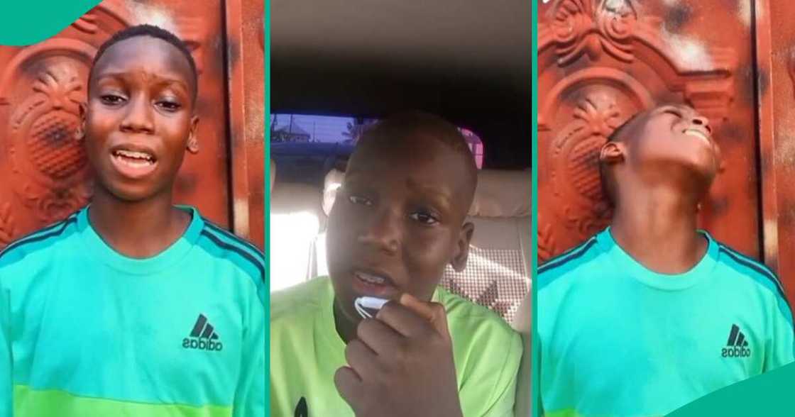 Nigerian boy speaks fluent British English Nigerian boy speaks fluent British English