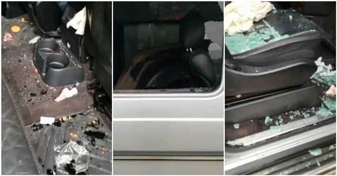 Actress Angela Okorie reportedly hospitalised, car riddled with bullets after running into armed men Actress Angela Okorie reportedly hospitalised, car riddled with bullets after running into armed men