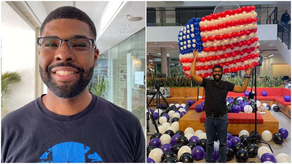 People congratulated him. People congratulated him.