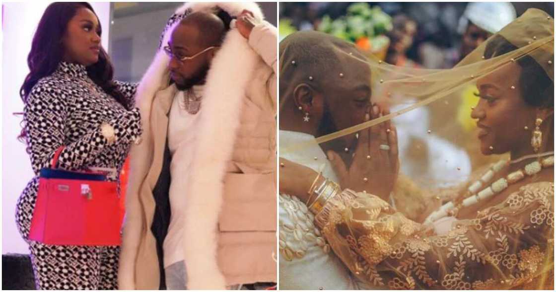 Nigerian singer Davido and lover Chioma Nigerian singer Davido and lover Chioma