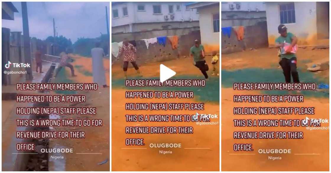 NEPA official, Nigerian man pursues NEPA official with a cutlass NEPA official, Nigerian man pursues NEPA official with a cutlass