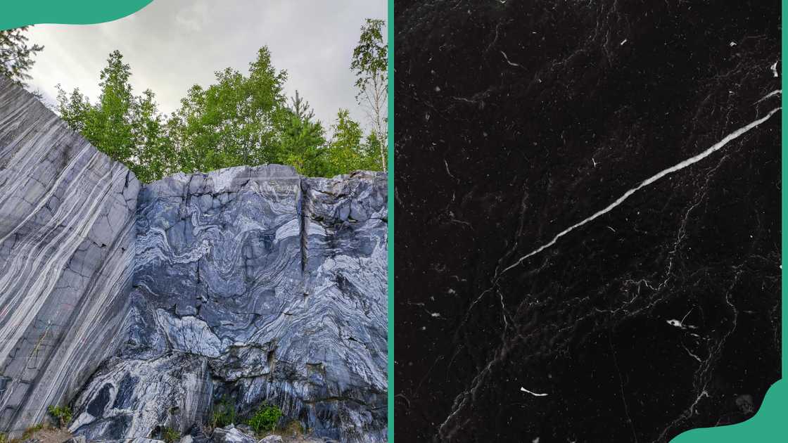 Granite and marble mines