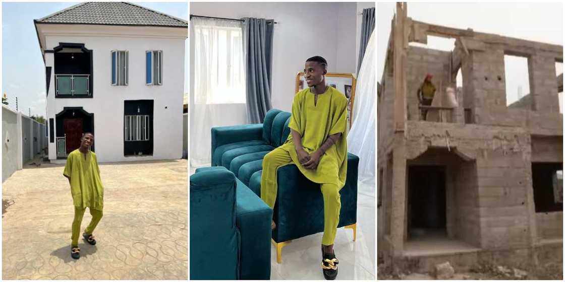 Alesh Sanni, new house, birthday, nollywood, actor Alesh Sanni, new house, birthday, nollywood, actor