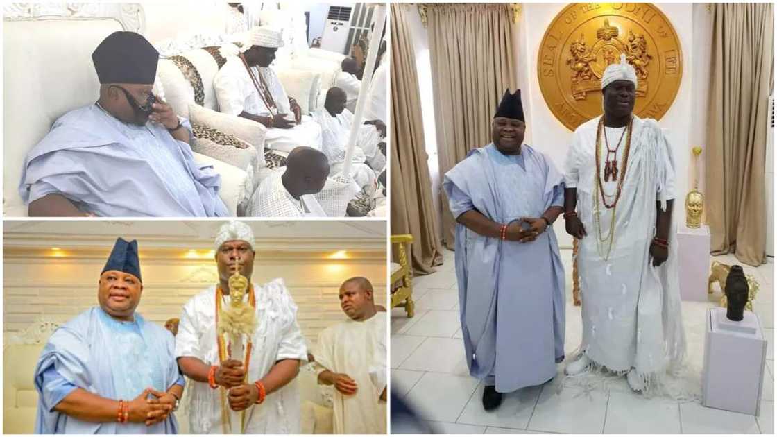 Ooni of Ife Reacts to Alleged Private Jet Promise from Adeleke, Osun PDP Governorship Aspirant Ooni of Ife Reacts to Alleged Private Jet Promise from Adeleke, Osun PDP Governorship Aspirant