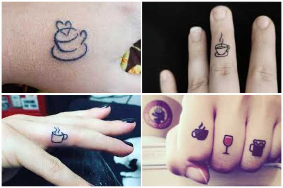 girly pretty hand tattoos