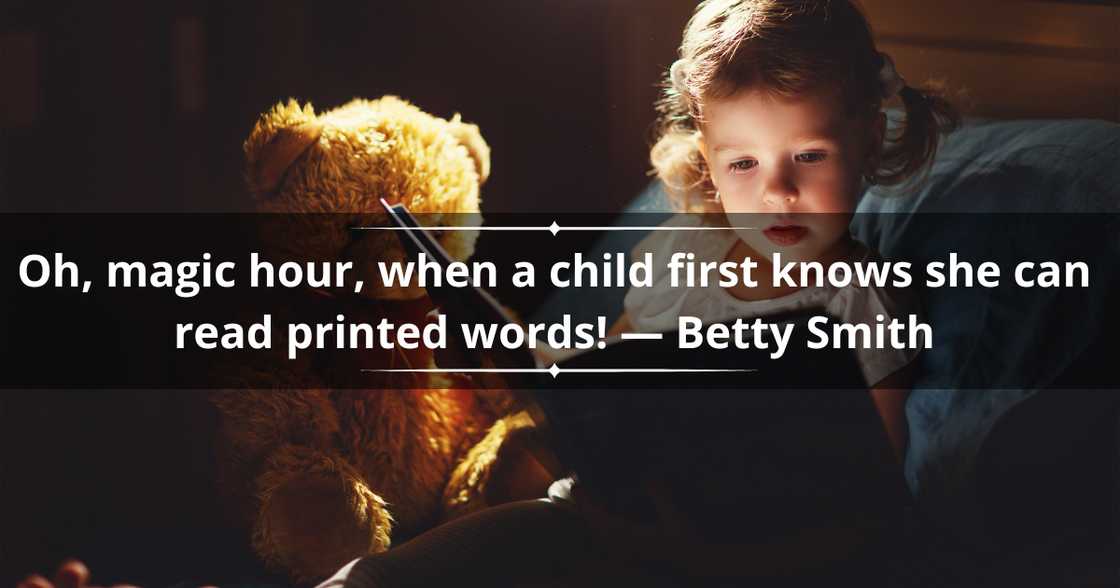 Pre-school reading quotes for kids