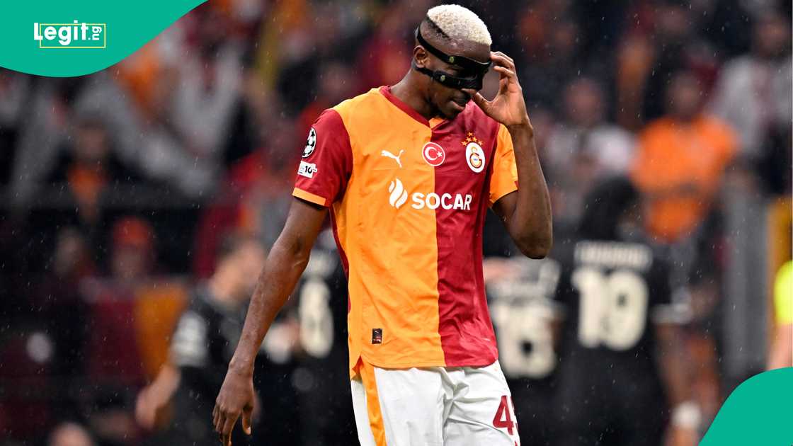 Victor Osimhen of Galatasaray sad. Photo by Gerrit van Keulen Victor Osimhen of Galatasaray sad. Photo by Gerrit van Keulen
