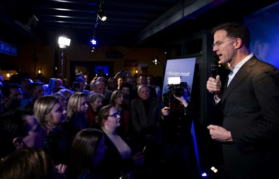 Dutch Prime Minister Mark Rutte said it was 'not the win we wanted' Dutch Prime Minister Mark Rutte said it was 'not the win we wanted'