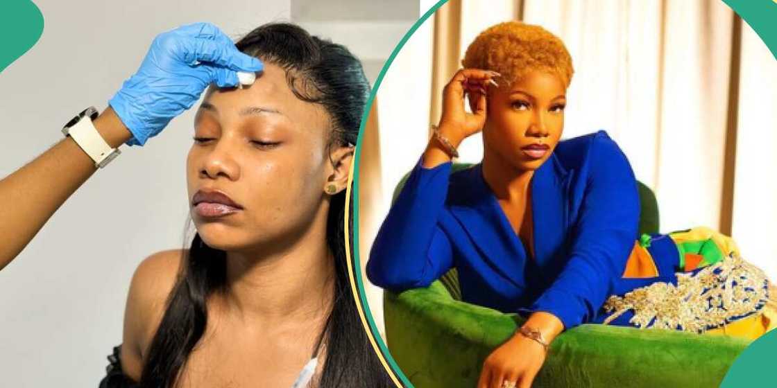 BBNaija Tacha under goes Botox and Fillers