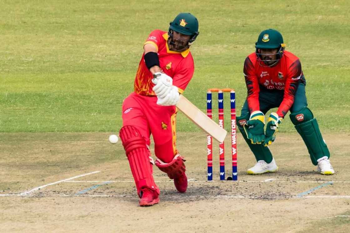 Zimbabwe batter Ryan Burl made 54 against Bangladeshin the third and final T20I in Harare Zimbabwe batter Ryan Burl made 54 against Bangladeshin the third and final T20I in Harare