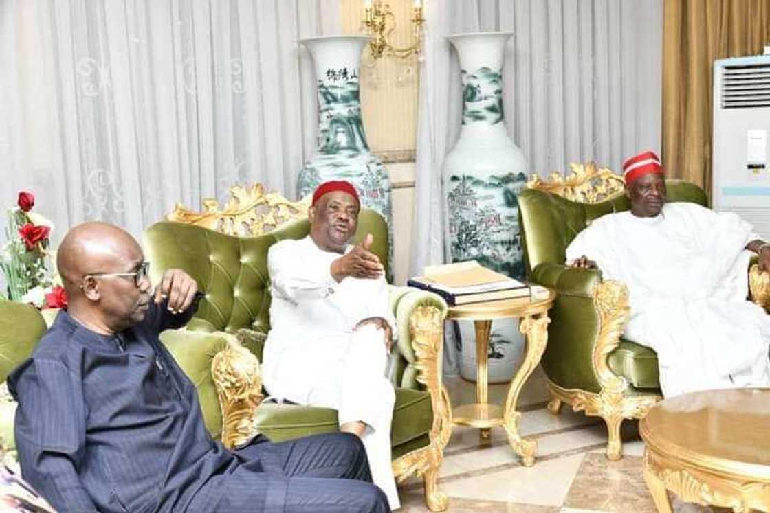 Ziyarar Kwankwaso Patakwal. Ziyarar Kwankwaso Patakwal.