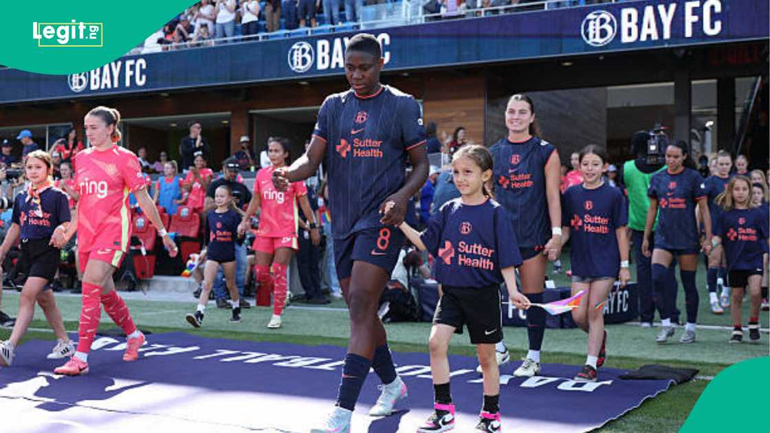 Asisat Oshoala, Nigeria, Super Falcons, WAFCON, Bay FC Asisat Oshoala, Nigeria, Super Falcons, WAFCON, Bay FC