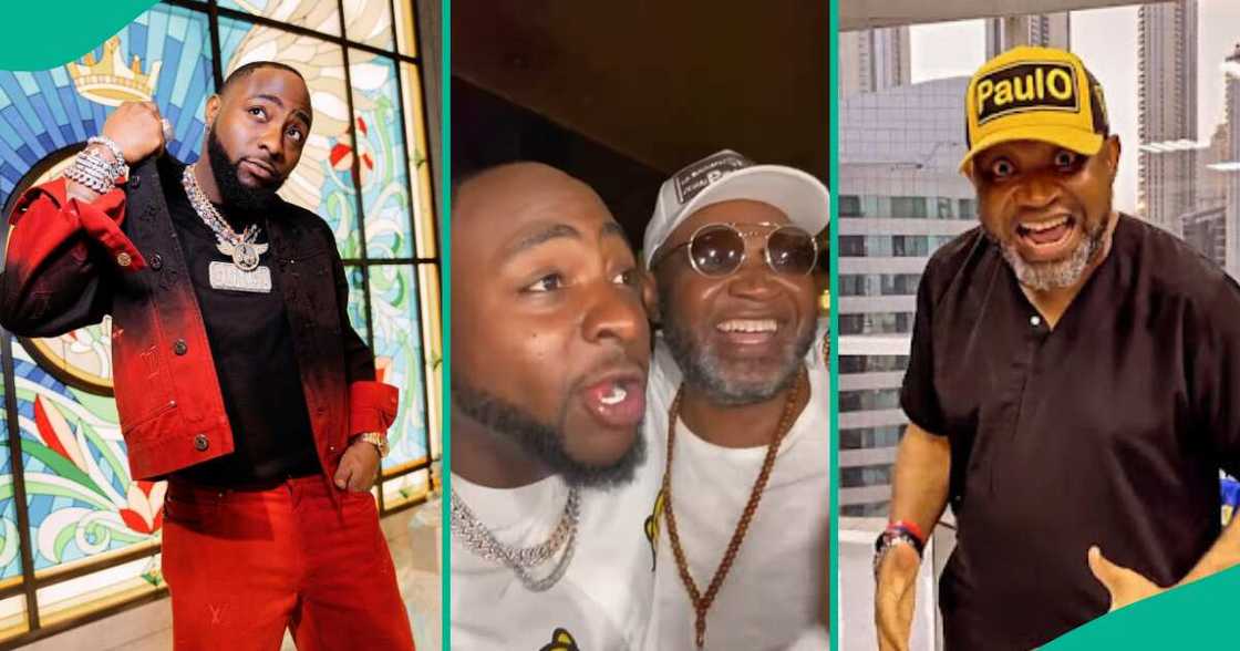 Paulo shares old video of him and Davido. Paulo shares old video of him and Davido.