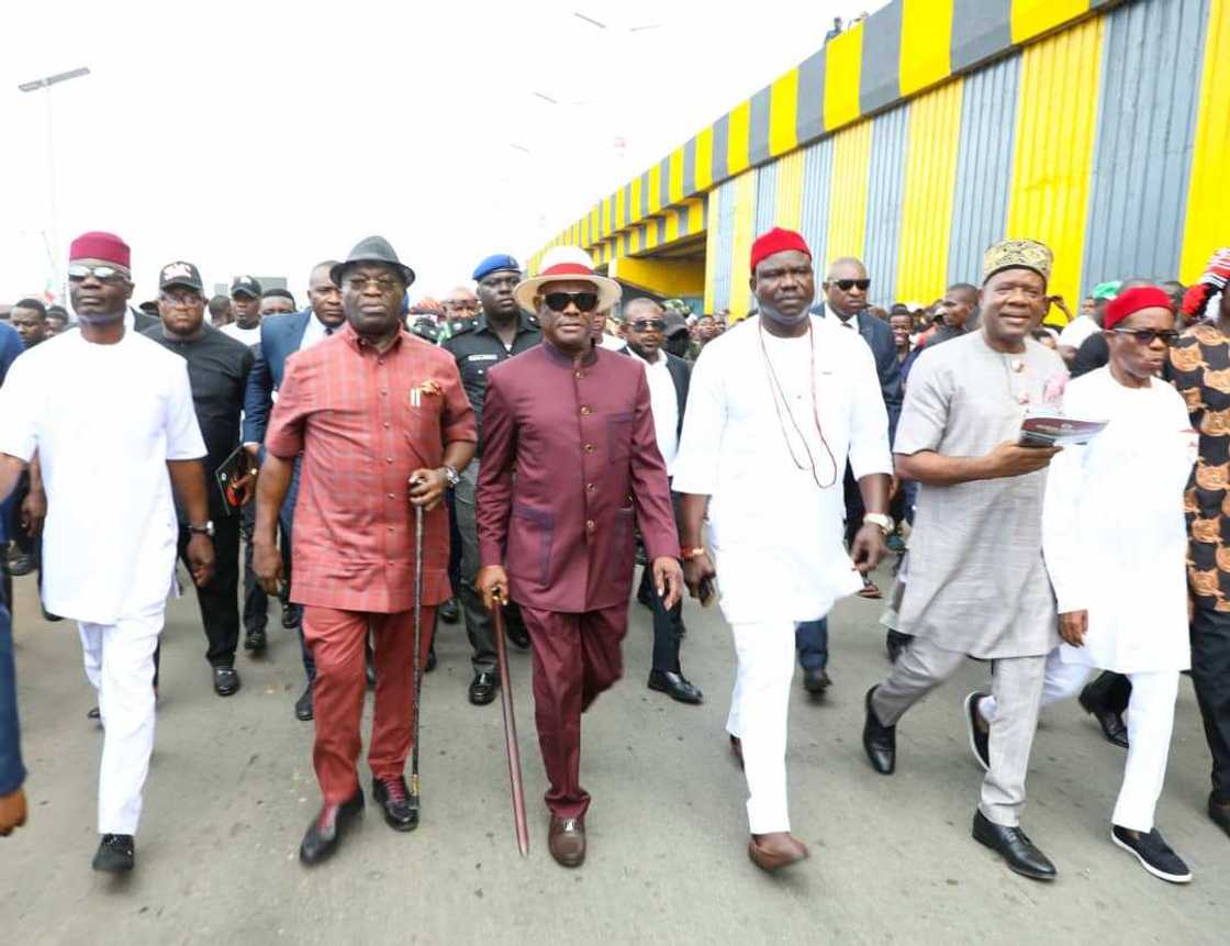 Wike leads Wike leads