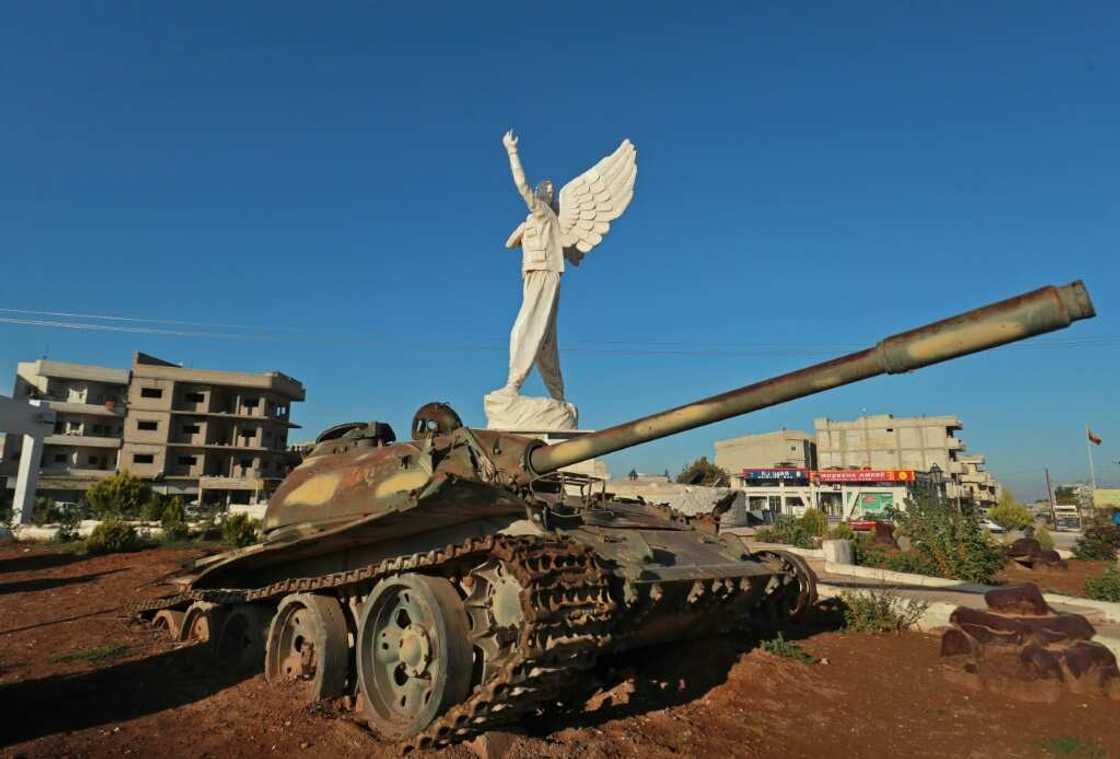 The Kurdish town of Kobane in northern Syria, where Turkish air strikes have targeted Kurdish militant bases The Kurdish town of Kobane in northern Syria, where Turkish air strikes have targeted Kurdish militant bases