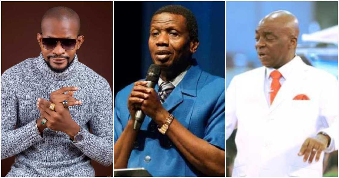 Uche Maduagwu charges Adeboye, Oyedepo to help Nigerian students. Uche Maduagwu charges Adeboye, Oyedepo to help Nigerian students.