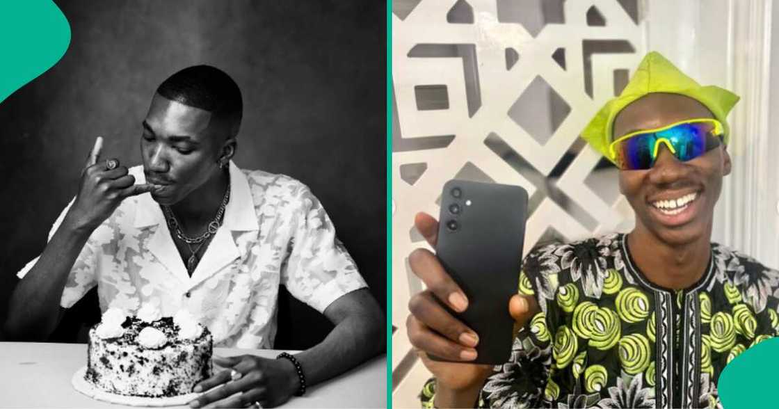 Layi Wasabi celebrates 23rd birthday with lovely photo. Layi Wasabi celebrates 23rd birthday with lovely photo.