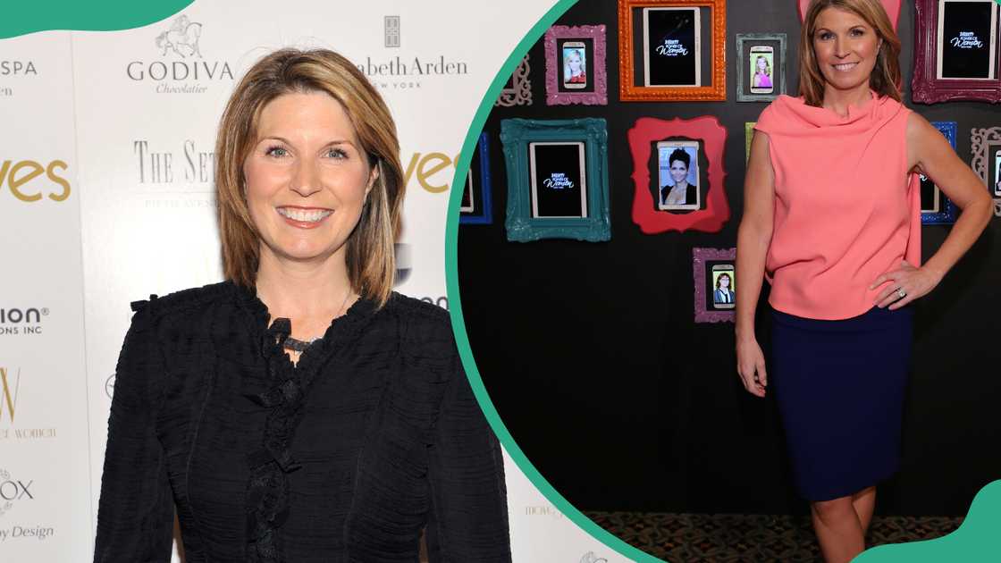 Nicolle Wallace attends The Moves Power Women Awards Gala (L), and she attends the Annual Variety Power of Women: New York Luncheon (R)