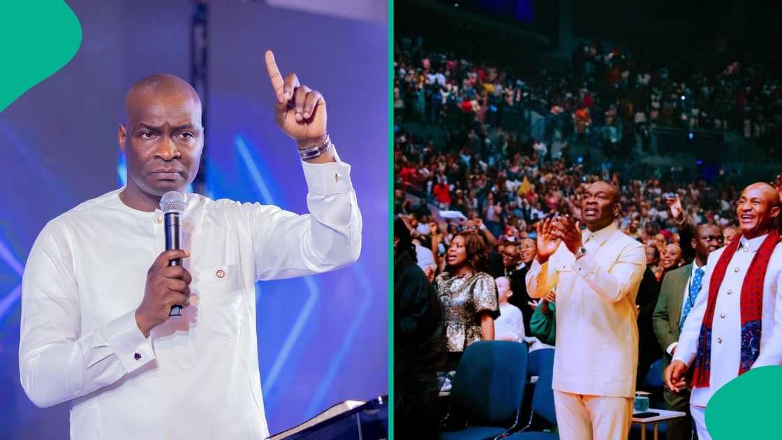 Powaerful Nigerian Pastor Storms UK, Shuts Down Popular 21, 000 AO Arena Powaerful Nigerian Pastor Storms UK, Shuts Down Popular 21, 000 AO Arena