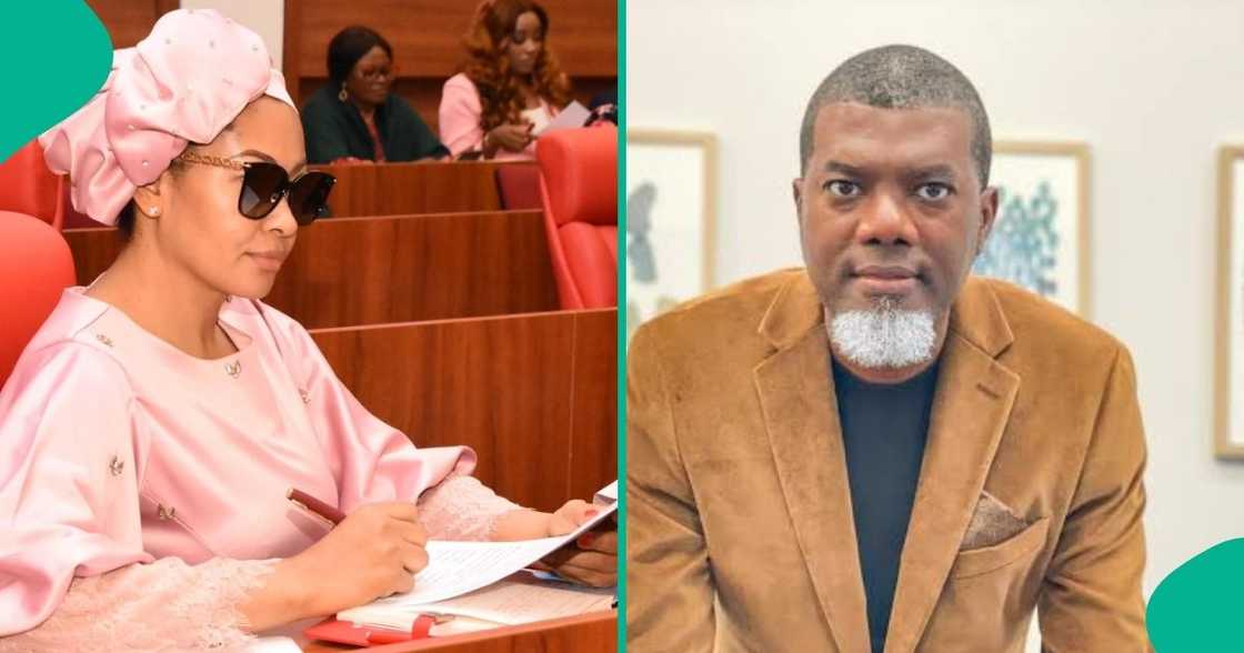 Goodluck Jonathan's ex-aide Reno Omokri dares Natasha Akpoti to prove her sexual harassment claim against Senate President Godswill Akpabio.